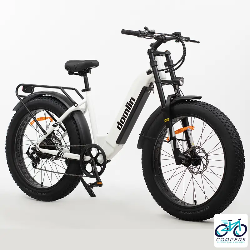 The All New Coopers FatBoy Electric Bike available NOW at Coopers Ebikes