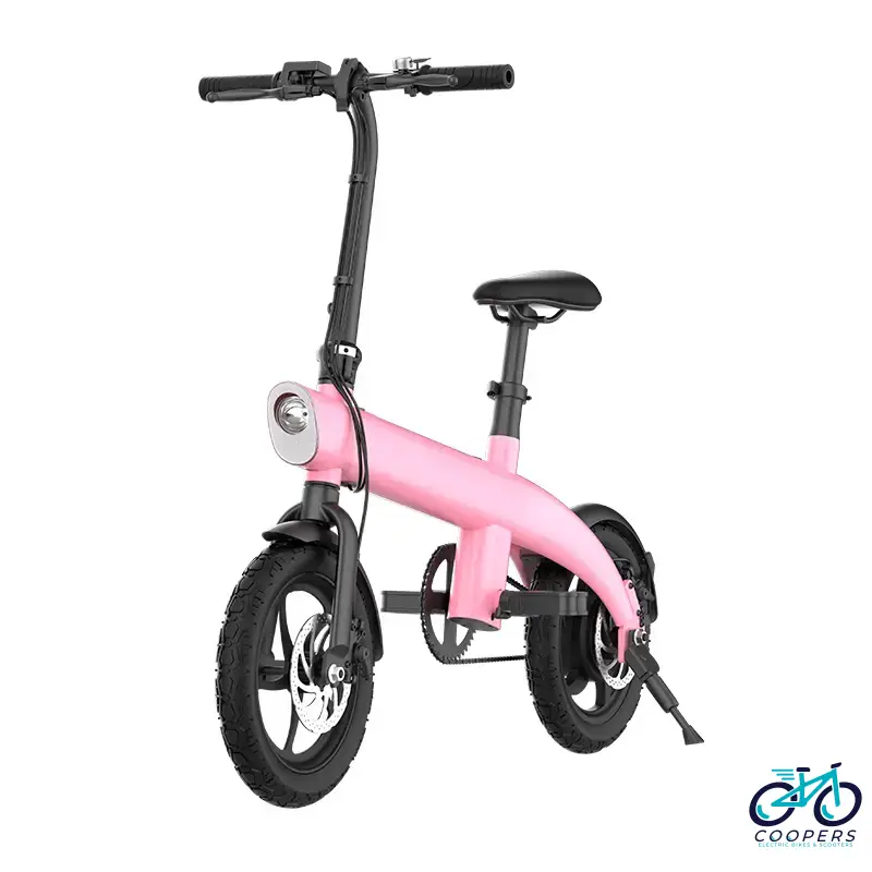 The All New Coopers H2 Pink Electric Bike available NOW at Coopers Ebikes