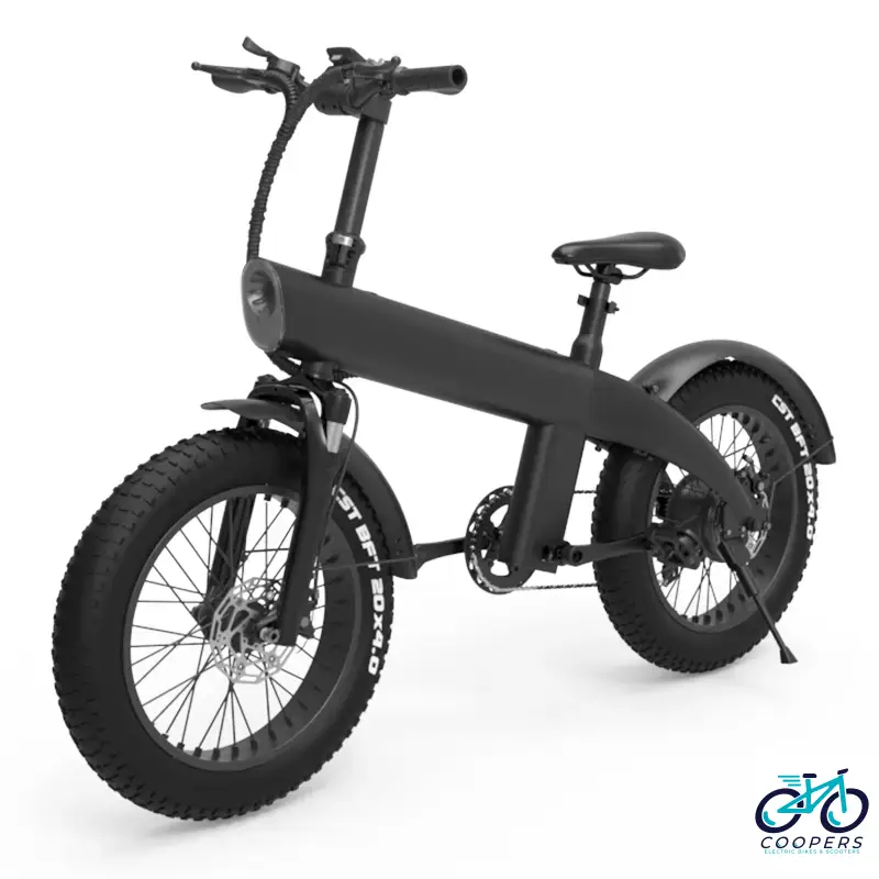 The All New Coopers Q3 Black Electric Bike available NOW at Coopers Ebikes